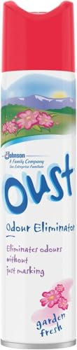 Oust - Garden Fresh Scent Odour Eliminator Air Freshener - 300ml (Pack of 6)