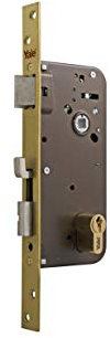 yale-azbe 48-p Türschloss Monoblock wendbar 80 x 50 mm Zweischichtige