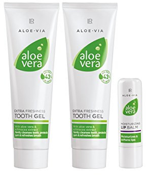 LR Aloe Vera Mund- & Zahnpflegeset - Creme - Geschmacklos - Zahnpasta