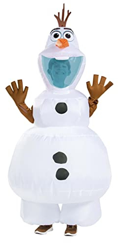 Disguise Frozen Olaf Gonfiabile Bambini Costume Standard