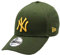 New Era New York Yankees 9forty Adjustable Cap Rear Logo Rifle Green/Gold - One-Size