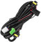 HUIQIAODS Nebelscheinwerfer Kabelbaum Schalter Relais Kit Ein/Aus 12V 40A Wasserdichte Sicherung