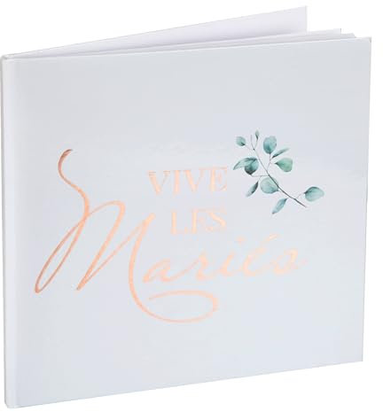 Santex Livre d'or Mariage BUCOLIQUE 20P 24CM Rose Gold