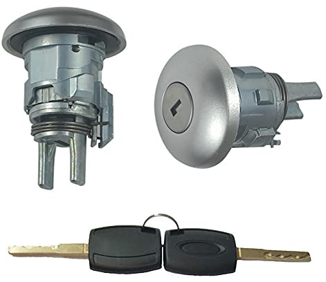 FanPaYY Front Door Lock Barrel w/2 Key 1781417 1926219 for Transit MK8 Custom Tourneo Custom