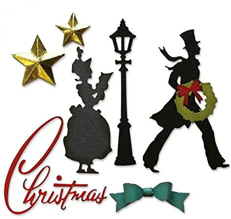 Thinlits Die Set 9PK Vault-Serie: Weihnachten 2021 von Tim Holtz