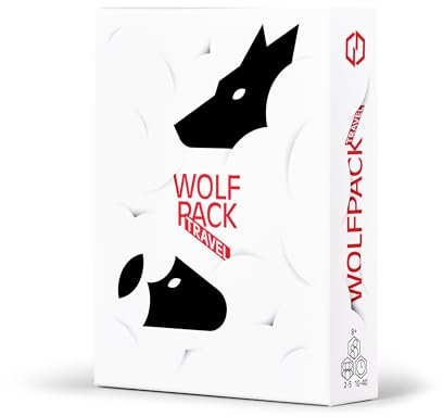Game Division Wolfpack Travel Kartenspiel I Lustig-fieses Punktespiel ab 8 Jahre I Spielkarten für 2-5 Spieler I Partyspiele für Erwachsene & Kinder