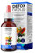 Detox Depur Tropfen 100ml Leber Komplex – Mit Mariendistel, Artischocke, Fenchel, Papaya, Echinacea, Selen und Vitamin D3 - Normale Funktion der Leber – J.Armor Pharma Glutenfrei, Vegan