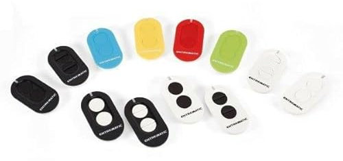 TRASMETTITORE 2 FUNZIONI BIANCO TASTI NERI DITEC ZENP2 AUTOMAZIONE AUTOMATISMI
