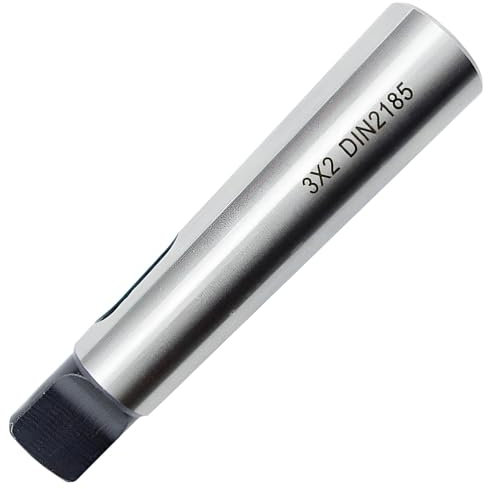 Reduzierhülse DIN2185 MK1, MK2, MK3, MK4 Konushülse, Adapterhülse für Morsekegel, Halter für MK Schaft (MK2-1)