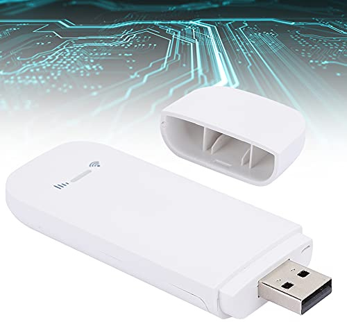 Scheda di Rete Wireless WiFi 4G, Adattatori di Rete per Computer USB 2.0 Ad Alta velocità da 100 Mbps Supporto per Scheda di Memoria da 32 GB