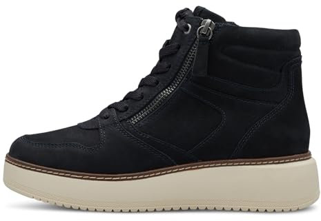 Tamaris Stiefelette - Navy Leder 37 EU