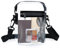 WATERFLY Durchsichtige Tasche Transparente Umhängetasche: Crossbody Schultertasche mit Verstellbarem Schulterriemen PVC Damen für Konzerte Sportveranstaltungen Reisen Festivals