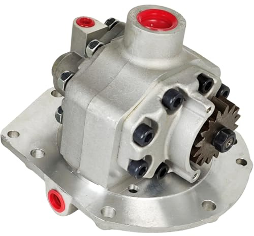 XYZIL Bomba hidráulica D0NN600F 81824183 compatible con Ford New Holland Tractor 3500 4000 4100 4200 4400 4500