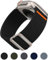 Higgs Correa Compatible con Correa Apple Watch 44mm 46mm 45mm 42mm Ultra/Ultra 2 49mm Hombre Mujer, Pulsera Nylon Deportiva Elástica Ajustable para iWatch Series 10 9 SE/2 8 7 6 5 4 3 2 1