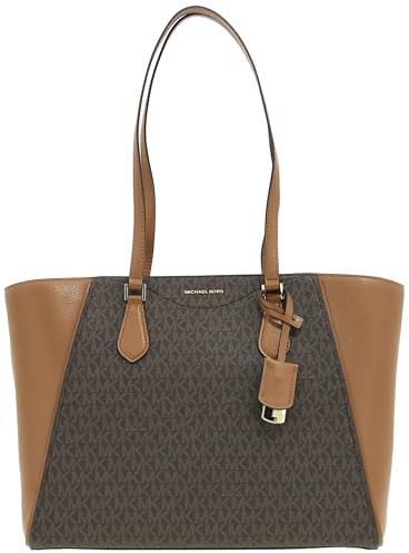 Michael Kors 30F4GTBT7B-252 LG MF TZ TOTE Women BRN/ACORN Size One Size