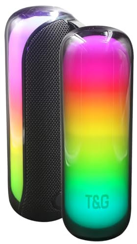 Klack Altavoz Bluetooth con Luces Dinámicas LED RGB TG-384