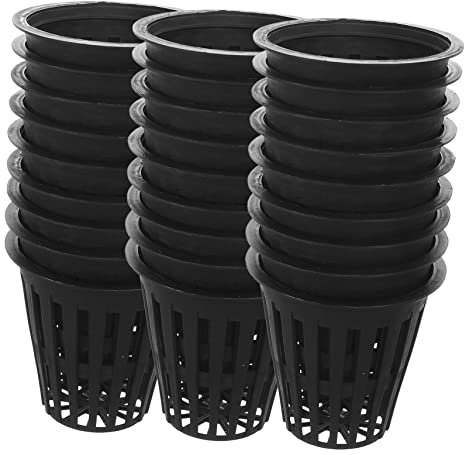 CIYODO 50 Pezzi Cestino Per Piantare Vaso Cestino Per Piantare Vaso Per Piantare Senza Suolo Cestino Secchio Vaso Netto Giardinaggio Cestini Per Piantare Vasi Netti Per La