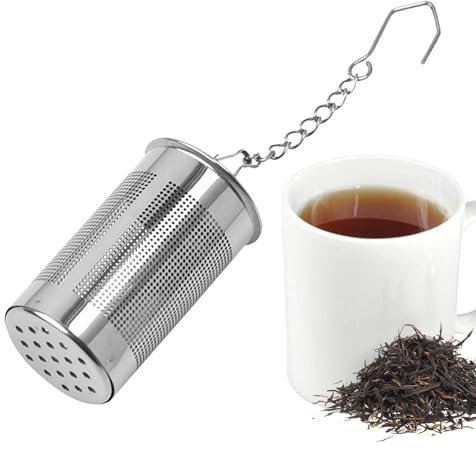 Teeei Für Losen Tee Tasse, Tee-ei Aus Edelstahl, Teeei Für Losen Tee, Teesieb Mit Kette, Tee-Ei Für Losen Tee Und Gewürz-Ei Zum Kochen, Teeei Aus 304 Edelstahl Für Die Meisten Tasseteekanne