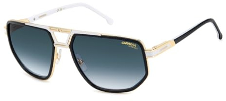 CARRERA SUN Brille CARRERA 1072/S Größe 61-17 mm Schwarz Weiß/Eye size: 61 - Bridge size: 17