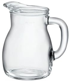 Bormioli Rocco Bistrot jug, with Filling Mark at 0,25l, Pressring, 1pcs (Lot de 6)