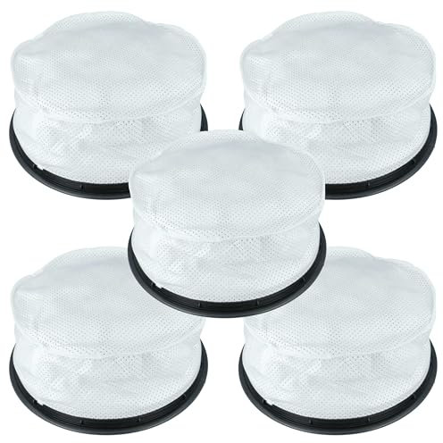 vhbw 5x filtre rond compatible avec Nilfisk VD 10, GVD 10