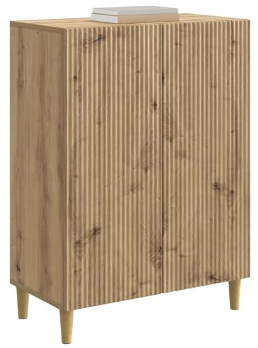 vidaXL Sideboard Artisan-Eiche 66 x 34,5 x 90 cm Holzwerkstoff
