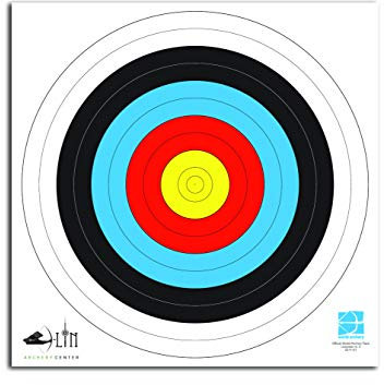 WA Papier-Scheibenauflagen (ø 60cm / 10 Blatt) inkl.Aufkleber est-bogensport