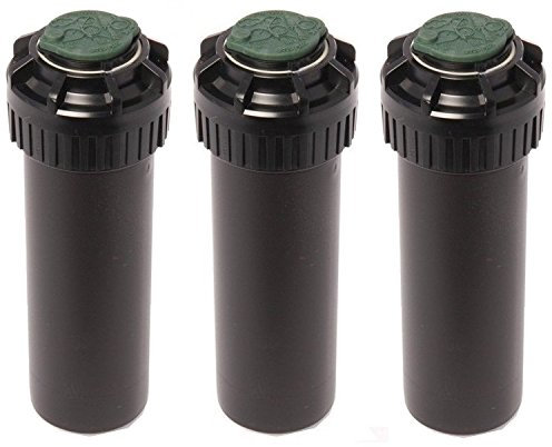 Rain Bird 5004 PC 3.0 - Aspersor, 3 unidades, riego, radio: 7,6 m hasta 15,2 m (5004 Plus FC)