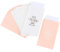 Absofine 100 Stk Mini Geschenktüten Freudentränen Geschenktüten Rosa & weiß Papiertüten Tüten Geschenk-Verpackung für Hochzeit Taschentücher Schmuck