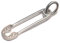 Loveyourdiamonds Sicherheitsnadel Anhänger aus 925 Sterling Silber