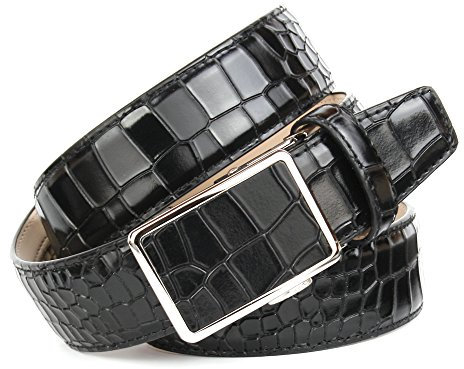 Anthoni Crown Herren 3517KA10 Gürtel, Schwarz (Schwarz 010), 675 (Herstellergröße: 95)