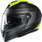 Motorradhelm HJC i90 DAVAN MC4HSF, Schwarz/Gelb, S