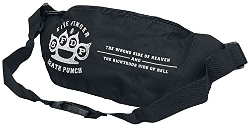 Five Finger Death Punch Five Finger Death Punch Logo Uni Gürteltasche schwarz 100% Polyester, Mehrfarbig, Einheitsgröße, Rocksax