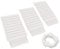 Premium Quality Vertical Blind Weights and Chain | Set of 30 Weights and 6M Chain | Vertical Blinds Accessories | 89mm | 3.5 Inches |, White…
