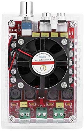 Socobeta Subwoofer Audio Amplifier Board Mini Wireless High Power Digital Amp Board with Multiple Low Division Frequency for Family and Small Parties
