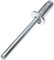 AERZETIX - C48322 - Lot de 100 Rivets aveugles standard Ø6x12mm aluminium/acier - DIN 7337 A - rivet pop à rupture de tige