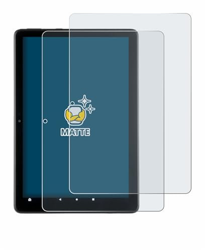 BROTECT Entspiegelungs-Schutzfolie für Amazon Fire HD 10 2021 (11. Gen.) (2 Stück) Matte Displayschutz-Folie, Anti-Reflex, Anti-Fingerprint