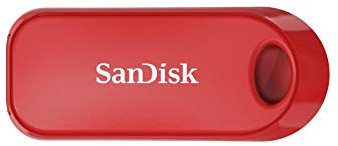 SanDisk Cruzer Snap USB 2.0 Flash-Laufwerk 32 GB 3er-Pack (Schlüsselanhänger-Ring, USB 2.0, wichtige persönliche Dateien, Musik und Videos sichern, kompaktes Design) Schwarz/Blau/Rot