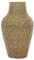 Deco 79 Dekorative Vase aus künstlichem Seegras, handgefertigt, hoch, gewebte Bodenvase, Vase für Heimdekoration, 25,4 x 25,4 x 45,7 cm, Braun