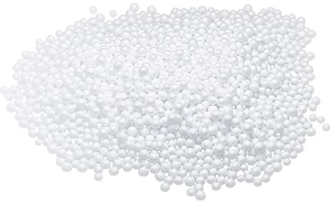 EGATO GRANULAT EPS, Füllung für Sessel und Sitzsäcke wie Sako Sack, Sitzkissen, Puffball, Sitzsack Polystyrolkugeln, Füllung für 300L Pakete