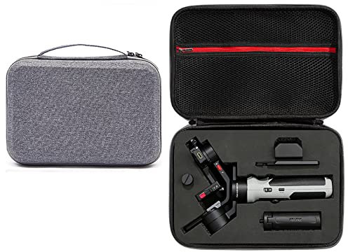 JOYSOG Crane M2S Hülle, Eva-Hartschalen-Tragetasche, Reiseaufbewahrung, Schultertasche für Zhiyun Crane M2S, professioneller Gimbal-Stabilisator (grau)