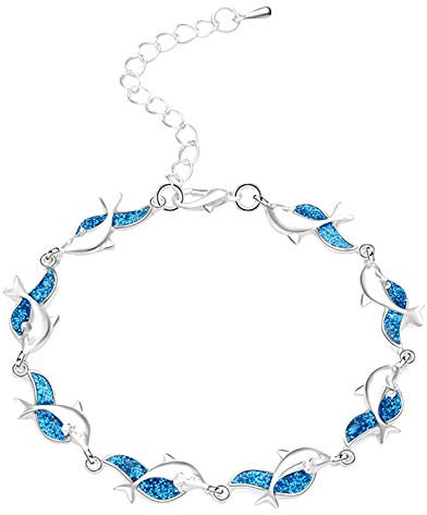 Steinbock Armband Modisches luxuriöses Aobao-Tier-Delphin-Armband für Frauen-Füße-Schmuck-Geschenk