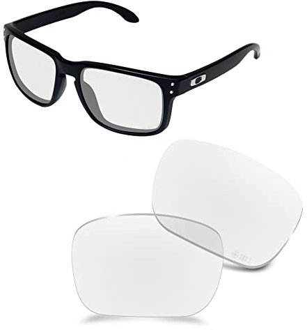 AOZAN ANSI Z87.1 Verres de rechange compatibles avec lunettes de soleil Oakley Holbrook OO9102, Transparent haute définition, Holbrook