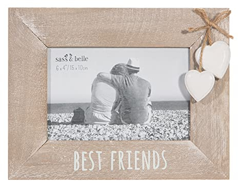 Sass & Belle Bilderrahmen mit Aufschrift Best Friends