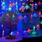 Fielegen 5M 30 LED Kinderzimmer Lichterkette mit Batterie Astronaut Raumschiff Rakete Anhänger Lichterkette für Innen Baby Bett Geburtstagsfeier Dekor, Nachtlicht für Junge MäDchen Geschenk