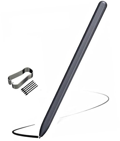 Galaxy Book3 Pro 360 S Pen(NoBluetooth) for Samsung Galaxy Book3 360/Book2 Pro 360/ Book2 360/Book Pro 360 Stylus Pen with Free Tips/Nibs(Mystic Black)