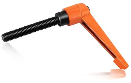 Verstellbare Klemmhebel Griff M10 Spanngriff Griffmutter Klemmgriff Verschlusshebel Außengewinde Griff Maschinengriffe 60mm