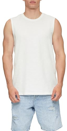 QS Herren 2146150 T-Shirt, weiß 0120, XXL