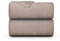 Bestlivings Kuscheldecke Flanell Decke 150x200cm (Sandgrau) Flauschige Struktur Wohndecke für Sofa, Couch und Bett, Tagesdecke Oeko-TEX - Sofaüberwurf