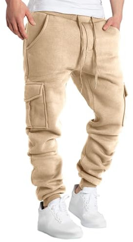 Gym Herren Sporthose Jogginghose Lang Fitnesshose Bodybuilding Kraftsport Hose Gym Pumperhose